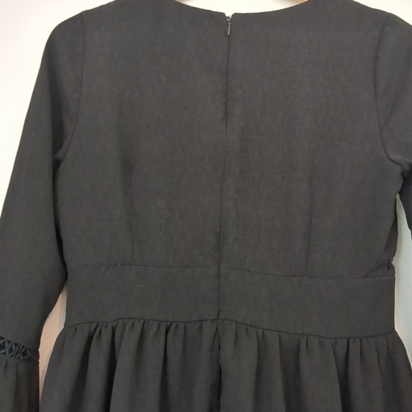 Moon River Dress Women's Medium Black Dark Fairy Witch Whimsigoth Grunge - Picture 6 of 11